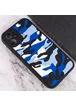 Чехол TPU+PC Army Collection для Apple iPhone 12 (6.1") Синий