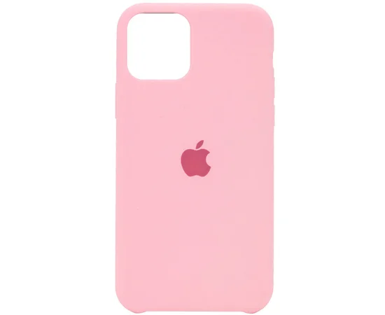 Чехол Silicone Case (AA) для Apple iPhone 12 Pro / 12 (6.1") Розовый / Light pink