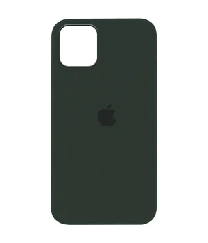 Чехол Silicone Case Full Protective (AA) для Apple iPhone 12 Pro / 12 (6.1") Зеленый / Cyprus Green