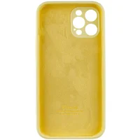 Чохол Silicone Case Full Camera Protective (AA) Apple iPhone 12 Pro (6.1") Жовтий / Mellow Yellow