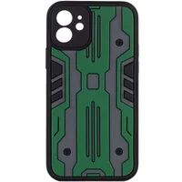 Чехол TPU+PC Optimus для Apple iPhone 12 (6.1") Зеленый