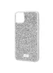 TPU чехол Bling World Rock Diamond для Apple iPhone 12 Pro / 12 (6.1") Серебряный