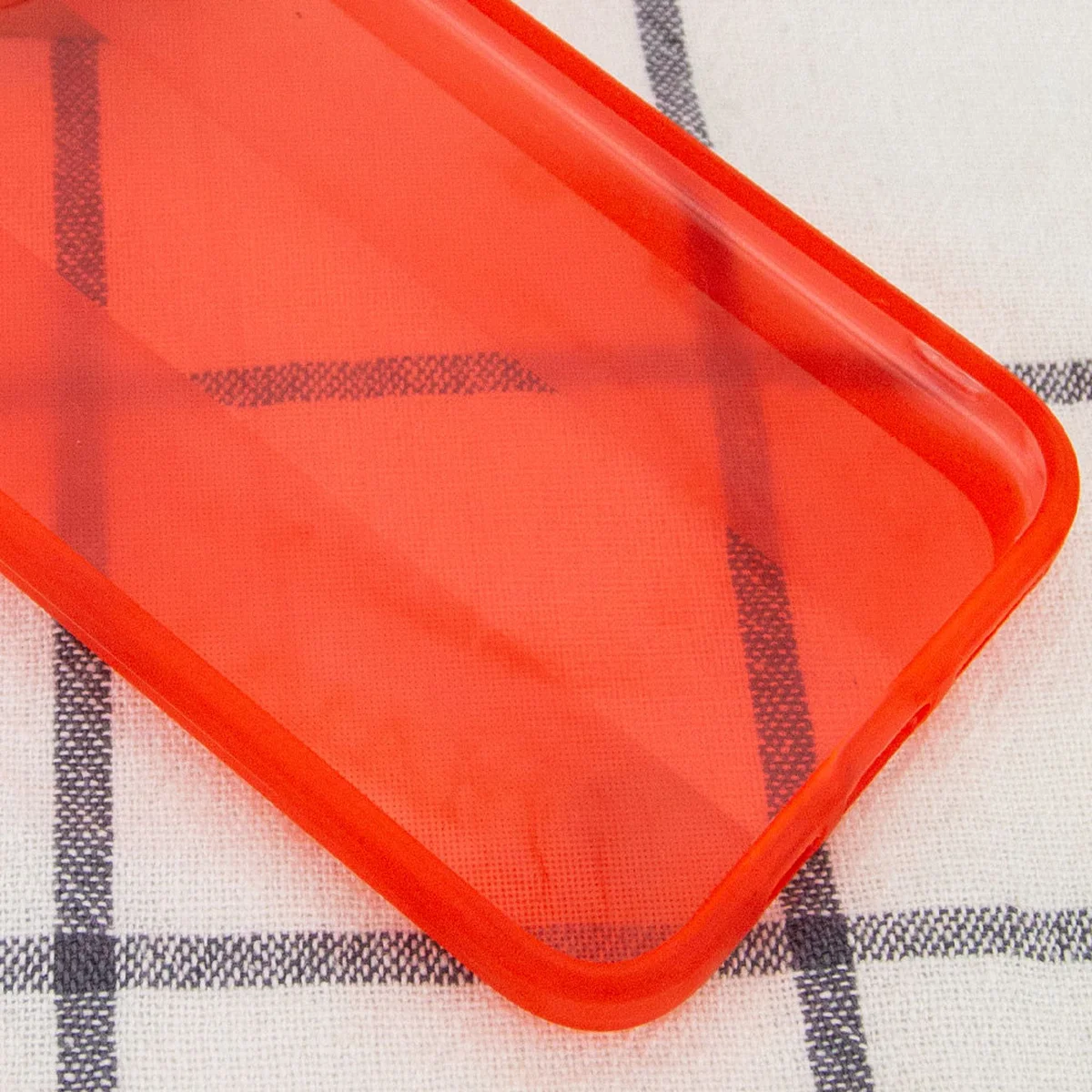 Чехол TPU Glossy Line Full Camera для Apple iPhone 12 Pro (6.1") Красный