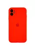 Чохол Silicone Case Full Camera Protective (AA) для Apple iPhone 12 (6.1 ") Червоний / Red