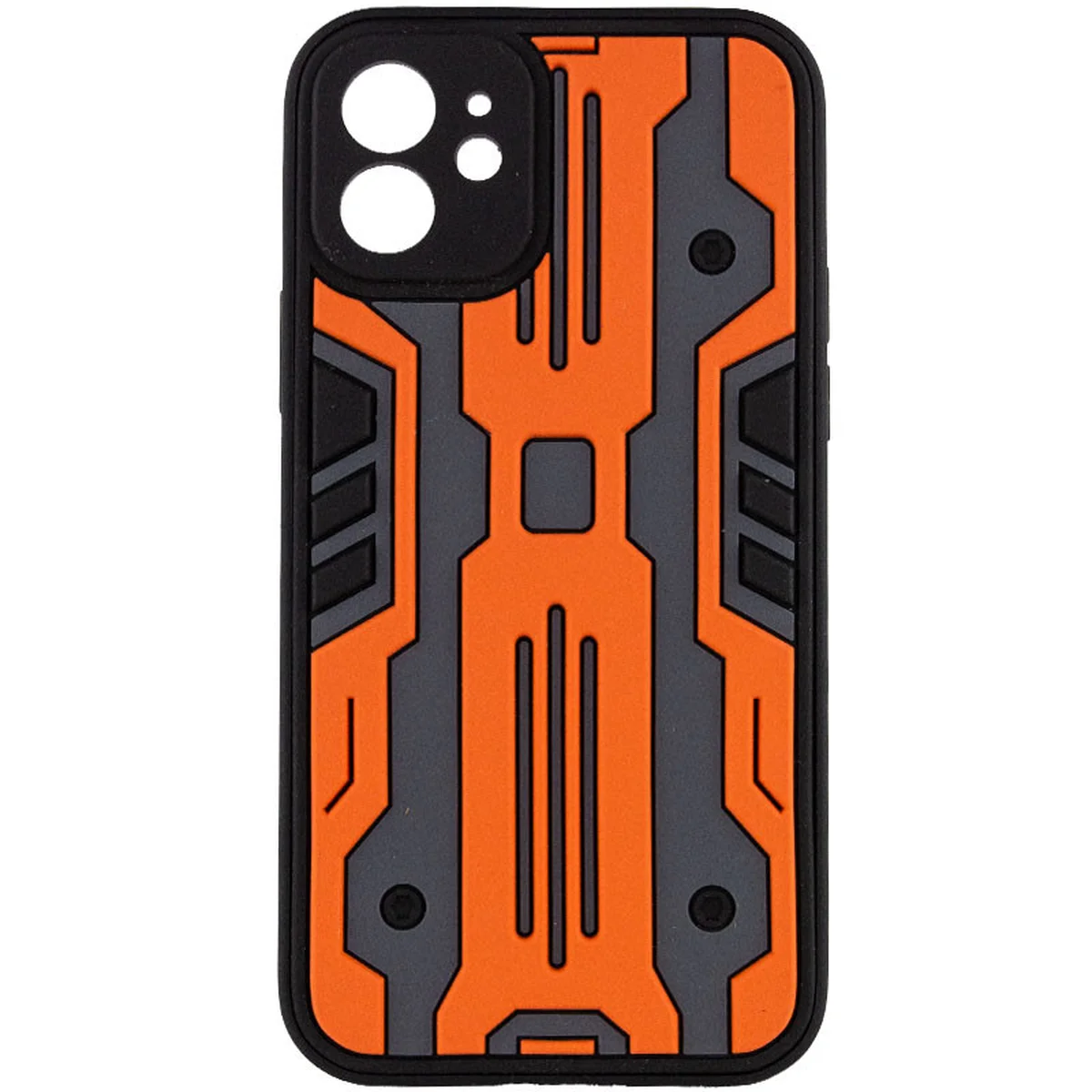 Чехол TPU+PC Optimus для Apple iPhone 12 (6.1") Оранжевый