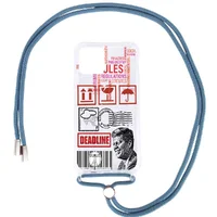 Чехол TPU Crossbody Street Style для Apple iPhone 12 Pro / 12 (6.1") Kenedy / Зеленый / Pine green