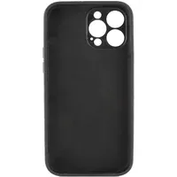 Чехол Silicone Case Lakshmi Square Full Camera для Apple iPhone 12 Pro (6.1") Черный / Black