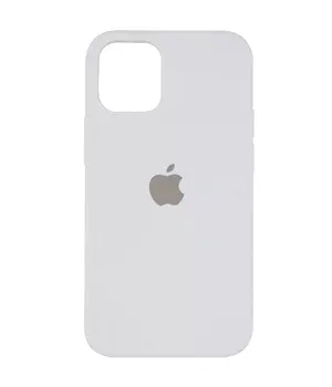 Чохол Silicone Case Full Protective (AA) для Apple iPhone 12 Pro / 12 (6.1 ") Білий / White
