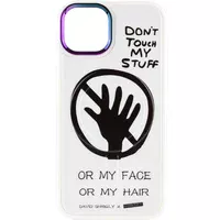 TPU+PC чехол Funny pictures with MagSafe для Apple iPhone 12 Pro / 12 (6.1") Don't touch