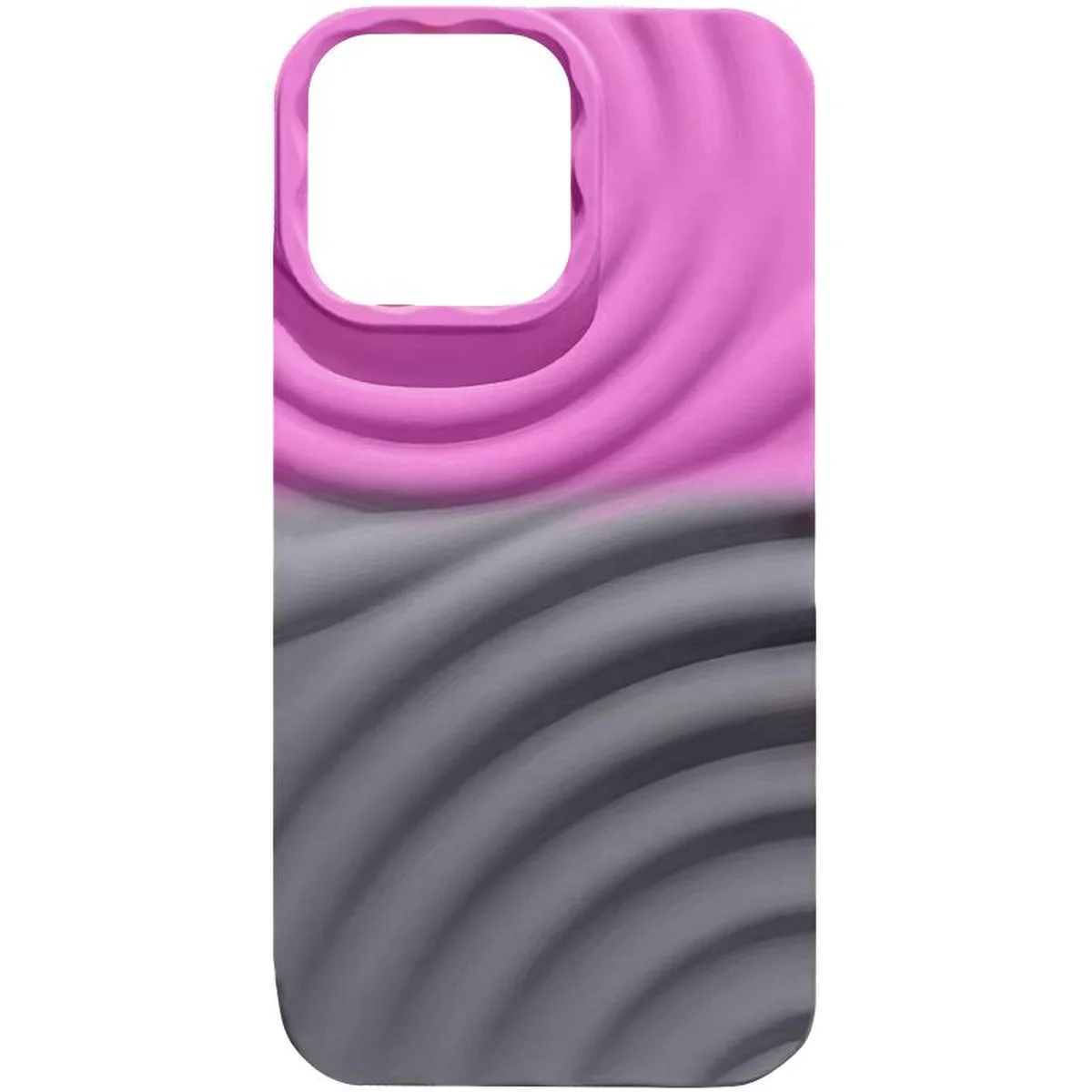 Чохол TPU ColorWave для Apple iPhone 12 Pro/12 (6.1") Purple / Gray