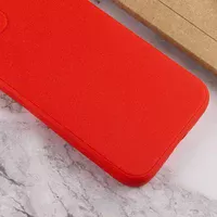 Силиконовый чехол Candy Full Camera для Apple iPhone 12 (6.1") Красный / Red