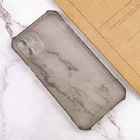 Чехол TPU Ease Carbon color series для Apple iPhone 12 (6.1") Черный / Прозрачный