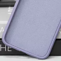 Чехол TPU+Glass Sapphire Midnight with MagSafe для Apple iPhone 12 (6.1") Сиреневый / Dasheen