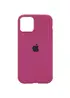 Чохол Silicone Case Full Protective (AA) для Apple iPhone 12 Pro / 12 (6.1 ") Малиновий / Dragon Fruit