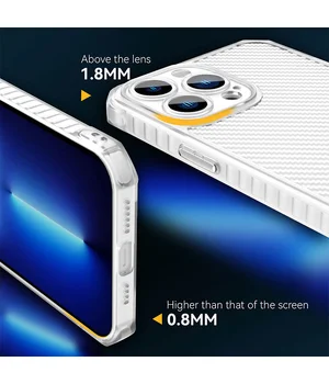 Чехол TPU Ease Carbon color series для Apple iPhone 12 Pro (6.1") Матовый / Прозрачный