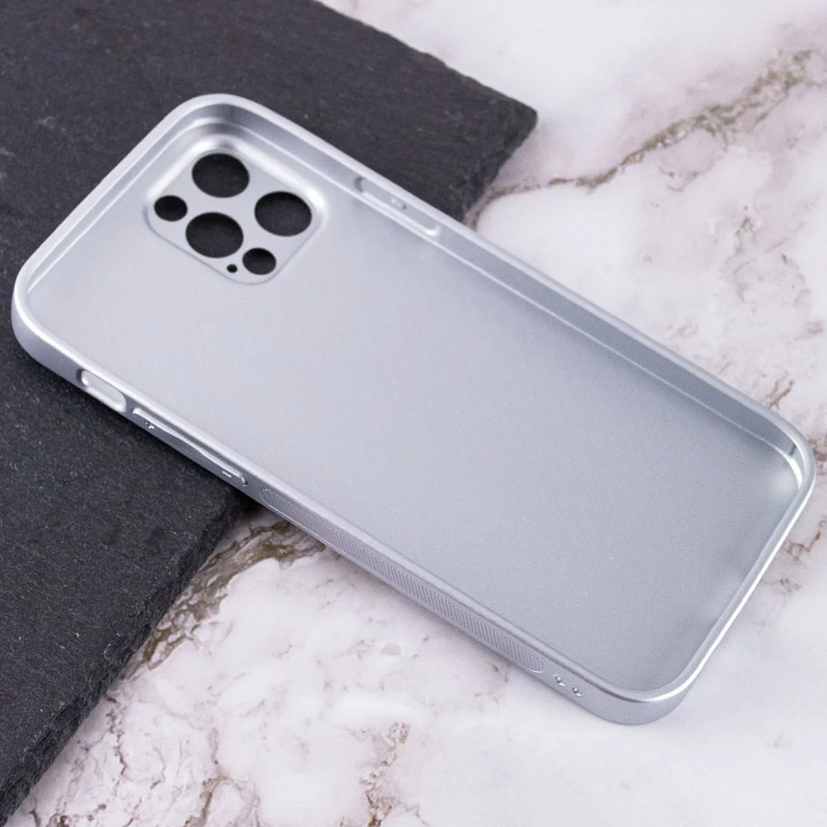 TPU + Glass чохол Matte Candy Full camera для Apple iPhone 12 Pro (6.1 ") Білий