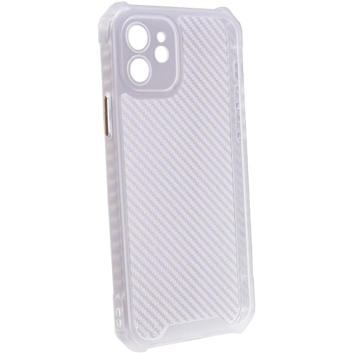 Чохол TPU Ease Carbon для Apple iPhone 12 (6.1") Матовий / Прозорий