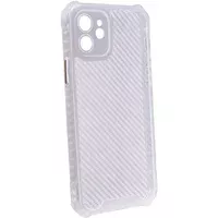 Чохол TPU Ease Carbon для Apple iPhone 12 (6.1") Матовий / Прозорий