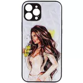 TPU+PC чехол Prisma Ladies Full Camera для Apple iPhone 12 Pro (6.1") Yellow