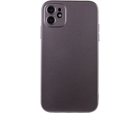 Чехол ультратонкий TPU Serene для Apple iPhone 12 (6.1") Gray