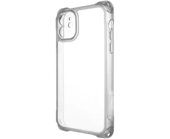 Чохол TPU CrossBody with straps для Apple iPhone 12 (6.1") Transparent