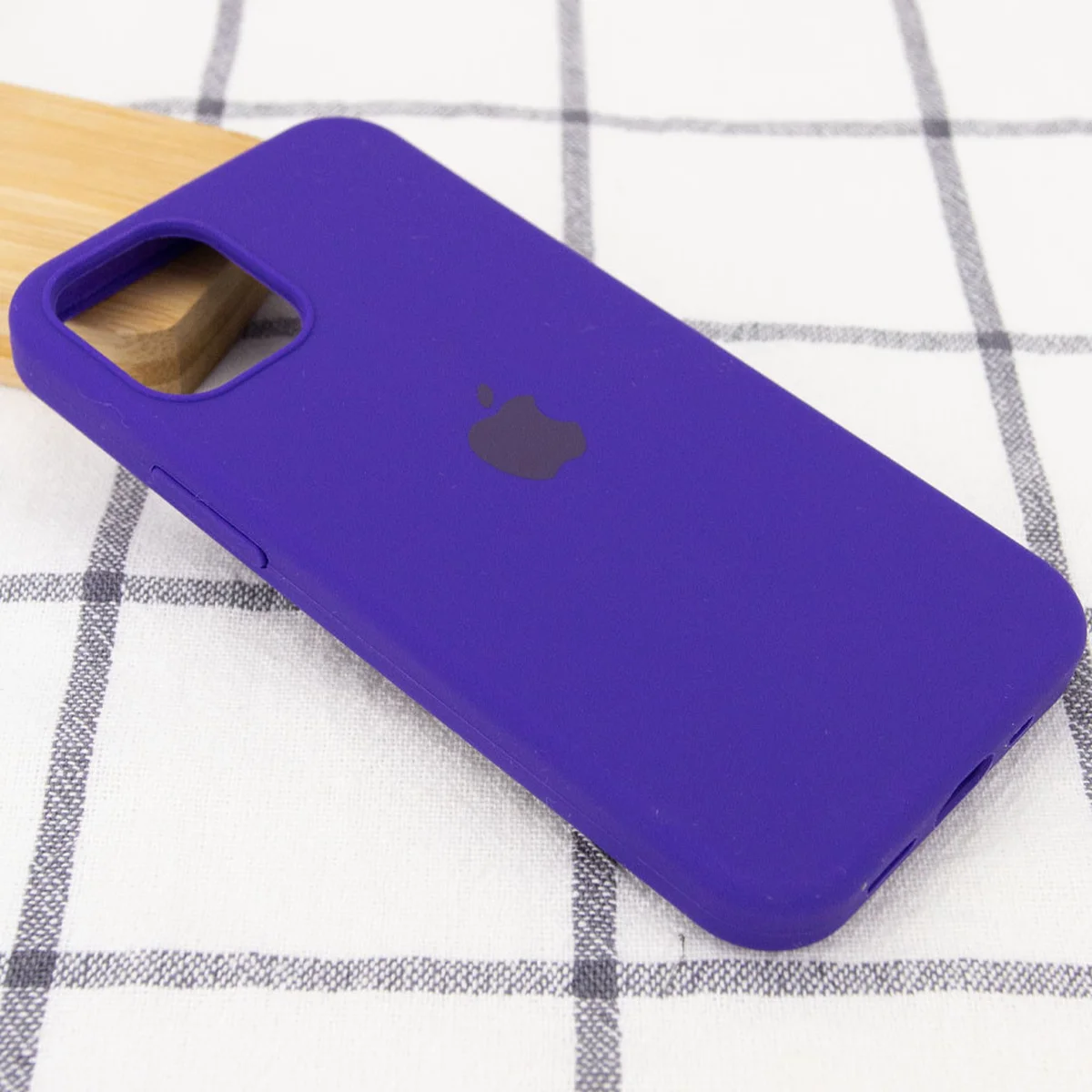 Чехол Silicone Case Full Protective (AA) для Apple iPhone 12 Pro / 12 (6.1") Фиолетовый / Ultra Violet