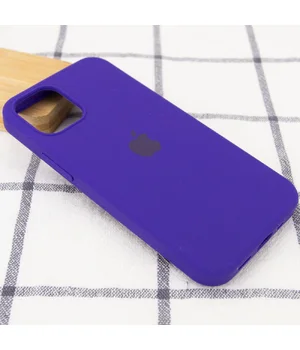 Чохол Silicone Case Full Protective (AA) для Apple iPhone 12 Pro / 12 (6.1 ") Фіолетовий / Ultra Violet