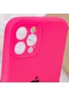 Чохол Silicone Case Full Camera Protective (AA) для Apple iPhone 12 Pro (6.1 ") Рожевий / Barbie pink