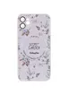 TPU+PC чехол Secret Garden with MagSafe для Apple iPhone 12 (6.1") White