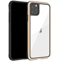 Чехол PC+TPU+Metal K-DOO Ares для Apple iPhone 12 Pro / 12 (6.1") Золотой