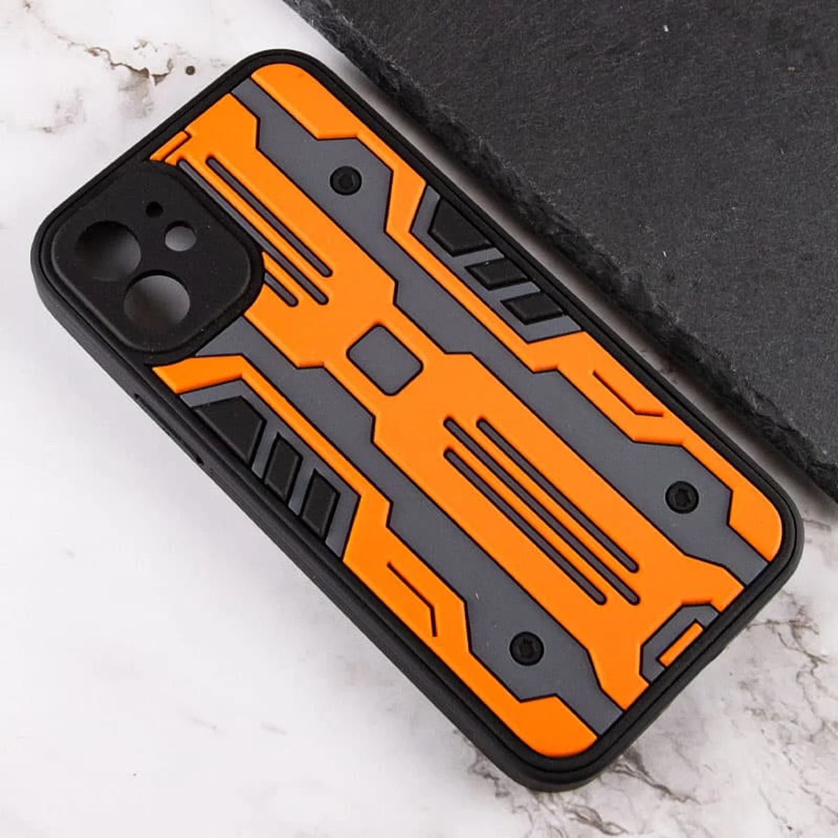 Чехол TPU+PC Optimus для Apple iPhone 12 (6.1") Оранжевый