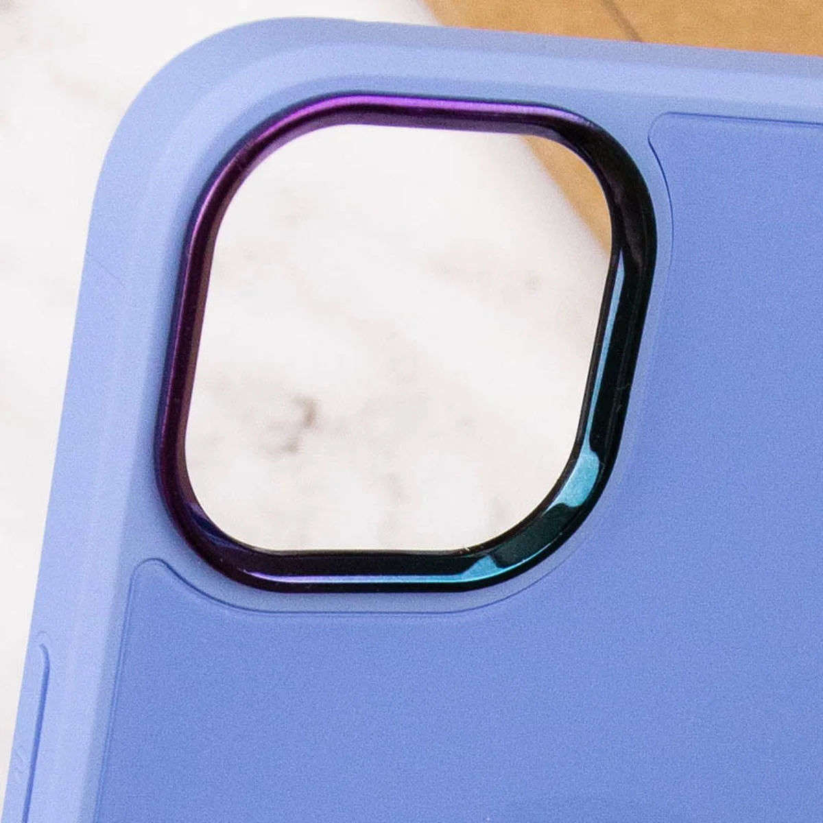 Чехол TPU+Glass Sapphire Mag Evo case для Apple iPhone 12 Pro / 12 (6.1") Lilac Blue