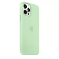 Чохол Silicone Case Full Protective (AA) для Apple iPhone 12 Pro / 12 (6.1 ") Зелений / Pistachio