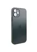Чехол TPU+Glass Sapphire matte case для Apple iPhone 12 (6.1") Cangling Green