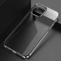 TPU чехол G-Case Shiny Series для Apple iPhone 12 Pro / 12 (6.1") Черный