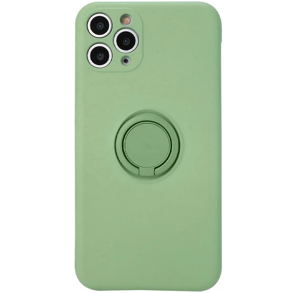 Чехол TPU Candy Ring Full Camera для Apple iPhone 12 Pro (6.1") Мятный / Mint
