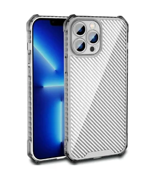 Чехол TPU Ease Carbon color series для Apple iPhone 12 Pro (6.1") Черный / Прозрачный