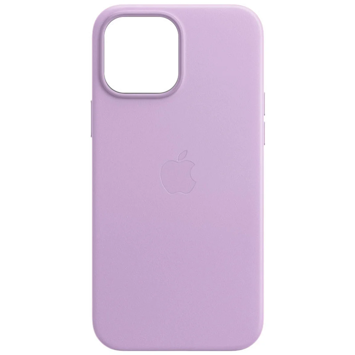 Кожаный чехол Leather Case (AA) with MagSafe для Apple iPhone 12 Pro / 12 (6.1") Elegant purple