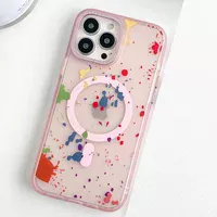 Чохол TPU+PC Flush with MagSafe для Apple iPhone 12 Pro / 12 (6.1") Baby pink