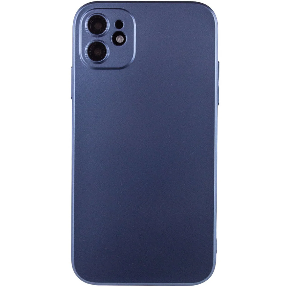 Чехол ультратонкий TPU Serene для Apple iPhone 12 (6.1") Blue