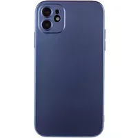 Чехол ультратонкий TPU Serene для Apple iPhone 12 (6.1") Blue