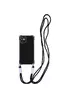 Чехол TPU CrossBody with straps для Apple iPhone 12 (6.1") Black