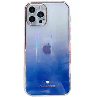 TPU + Glass чохол Aurora Classic для Apple iPhone 12 Pro / 12 (6.1 ") Синій