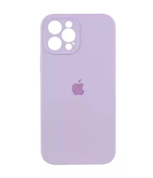 Чохол Silicone Case Full Camera Protective (AA) для Apple iPhone 12 Pro (6.1") Бузковий / Lilac