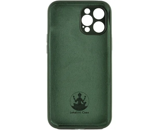 Чохол Silicone Case Lakshmi Square Full Camera для Apple iPhone 12 Pro (6.1") Зелений / Cyprus Green