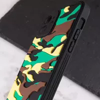 Чохол TPU+PC Army Collection для Apple iPhone 12 (6.1") Зелений