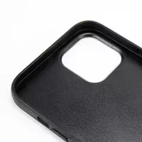 Шкіряна накладка G-Case Sheep Skin Dark Series для Apple iPhone 12 Pro / 12 (6.1 ") Чорний