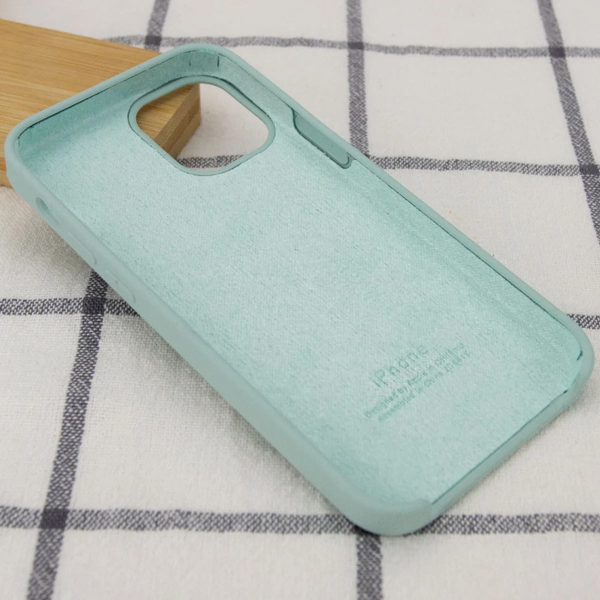 Чохол Silicone Case (AA) для Apple iPhone 12 Pro / 12 (6.1") Бірюзовий / Turquoise
