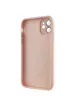 Чехол TPU+Glass Sapphire Midnight для Apple iPhone 12 (6.1") Розовый / Pink Sand