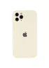 Чохол Silicone Case Full Camera Protective (AA) для Apple iPhone 12 Pro (6.1") Бежевий / Antique White